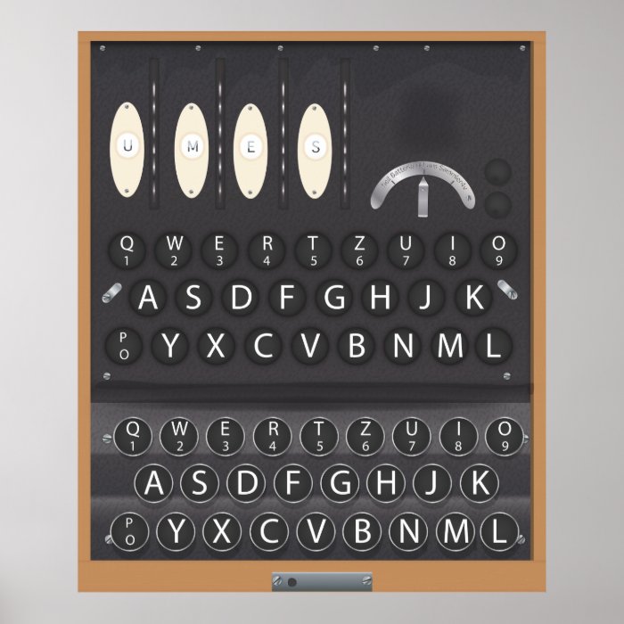 Enigma Machine Print