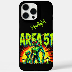 Enigmatic Aliens Appear Near Area 51 iPhone 16 Pro Max Case