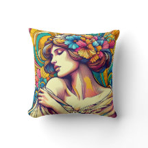 Enigmatic Beauty: A Woman, Nature’s Vibrant Canvas