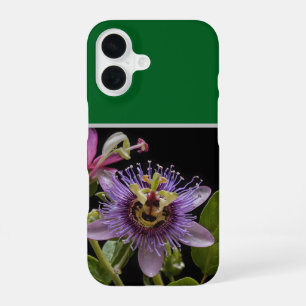 Enigmatic Beauty: the Purple Passion Flower iPhone 16 Case