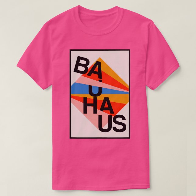 Enigmatic Cadence Bauhaus Harmonic Exploration Of  T-Shirt (Design Front)