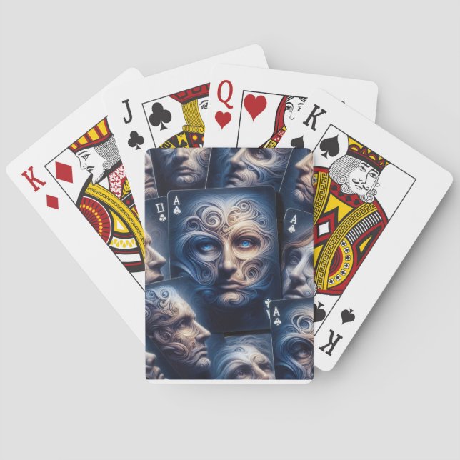 Enigmatic Dreams: Surrealist Playing Cards (Back)
