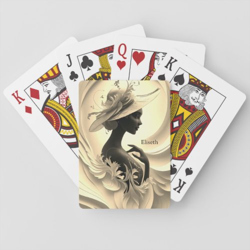 Enigmatic Elegance Playing Cards