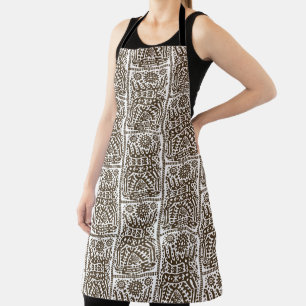 Enigmatic Engraving: Majestic Giant Deer Apron