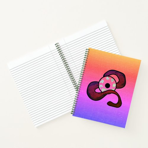 Enigmatic Entwined Eye Notebook