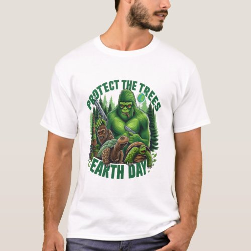 Enigmatic Jungle Standoff T_Shirt