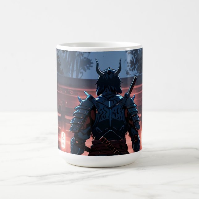 Enigmatic Samurai Coffee Mug (Center)
