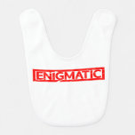 Enigmatic Stamp Baby Bib