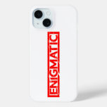 Enigmatic Stamp iPhone 15 Case