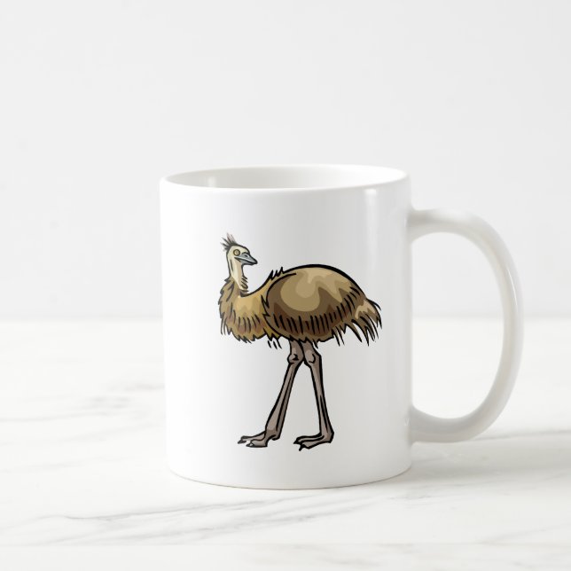 Enis Emu Coffee Mug (Right)