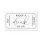 Enjoy a Drink on Us Wedding Drink Ticket