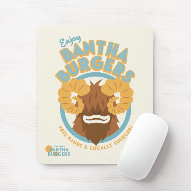 Enjoy Bantha Burgers Mouse Pad (With Mouse)