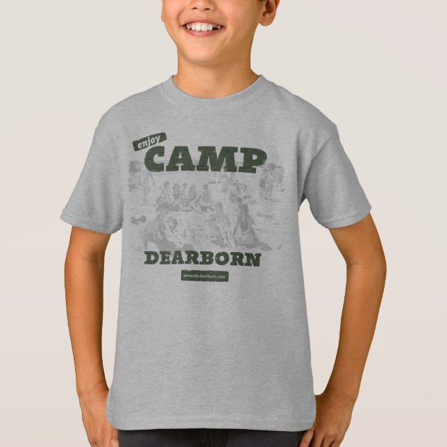 Enjoy Camp Dearborn Kids Sweatshirt T-Shirt (Front)