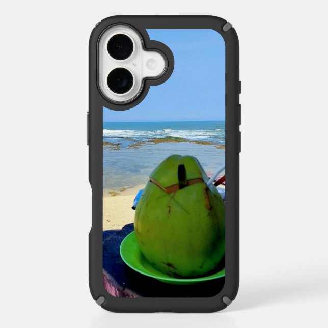 Enjoy Coconut Speck iPhone Case (Front)