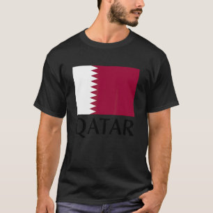 Enjoy Cool Qatar Flag  Graphic Tees & Cool Designs