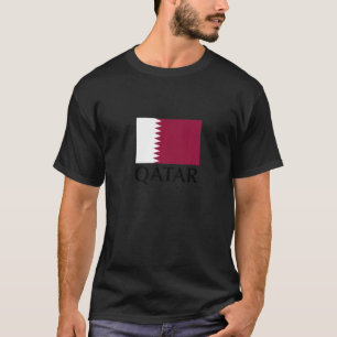 Enjoy Cool Qatar Flag  Graphic Tees & Cool Designs