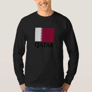 Enjoy Cool Qatar Flag  Graphic Tees & Cool Designs