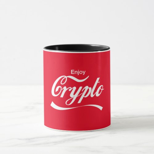 Enjoy Crypto Parody Mug