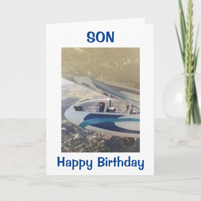 ENJOY DAY & DOING WHAT MAKES YOU HAPPIEST SON CARD (Front)