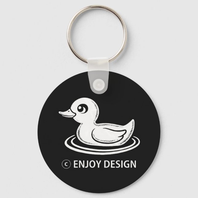 ENJOY DESIGN KEY HOLDER KEYCHAIN (Front)