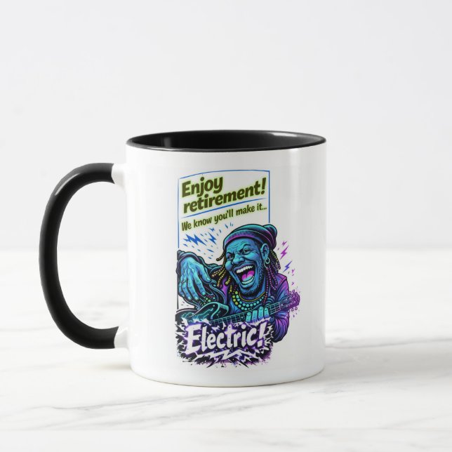 Enjoy Electric retirement! Mug (Left)