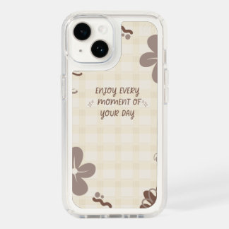 Enjoy Every Moment of Your Day – Inspirational Pho Speck iPhone 14 Case
