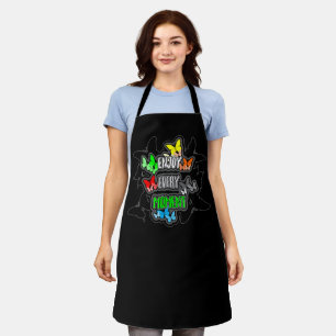 Enjoy every moment quote apron