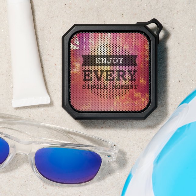 Enjoy Every Single Moment Bluetooth Speaker (Insitu(Beach))