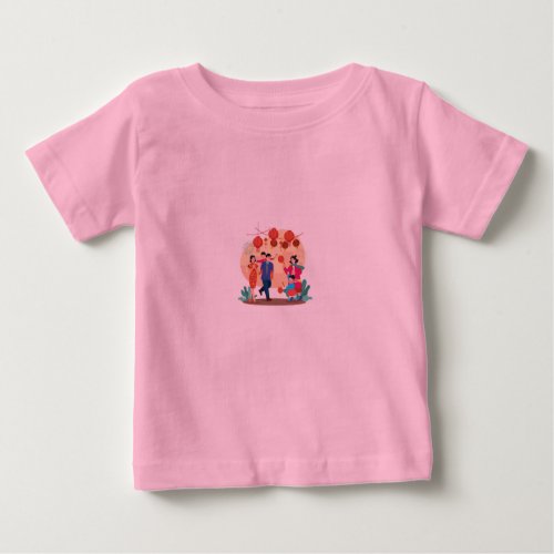 Enjoy Family part Baby T_Shirt