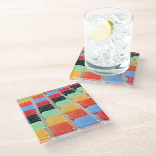 Enjoy Games Seated Comfortably Glass Coaster