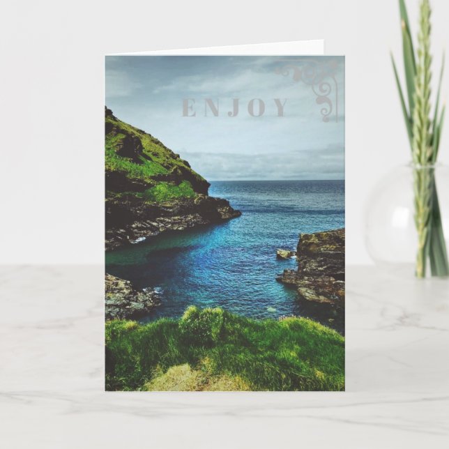 Enjoy Greetings Card (Front)