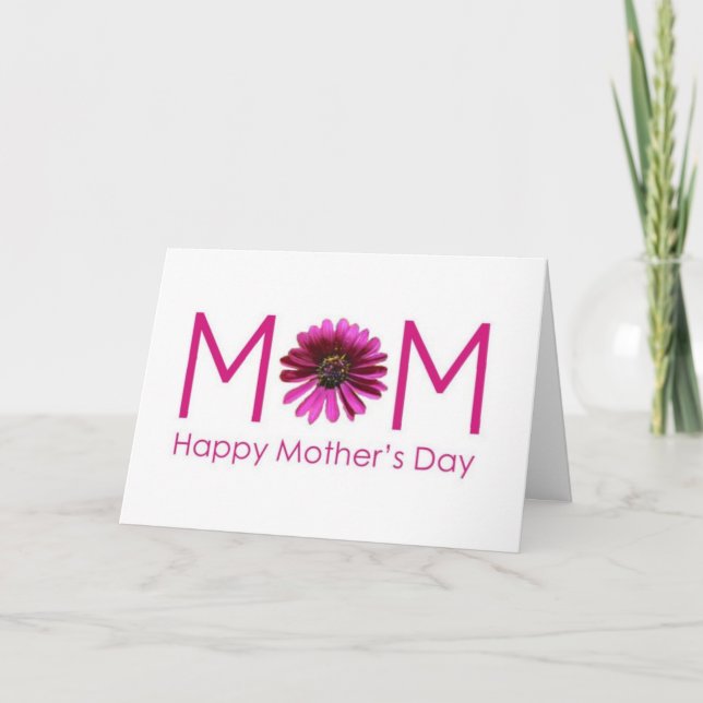 ENJOY-IT IS YOUR DAY MOM (MOTHER'S DAY) CARD (Front)