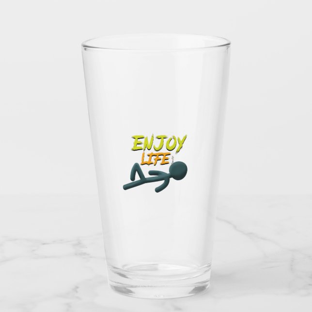 Enjoy Life Glass (Front)