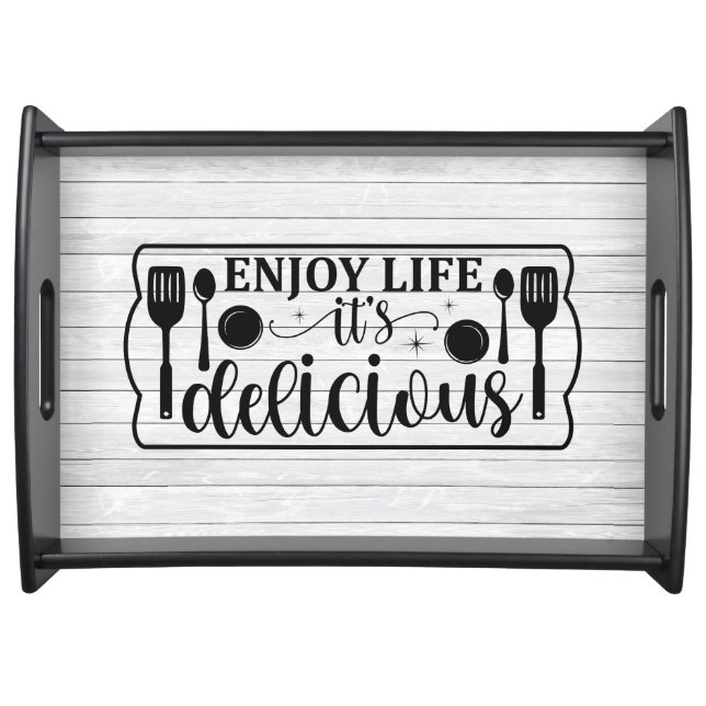 Enjoy Life Serving Tray (Front)