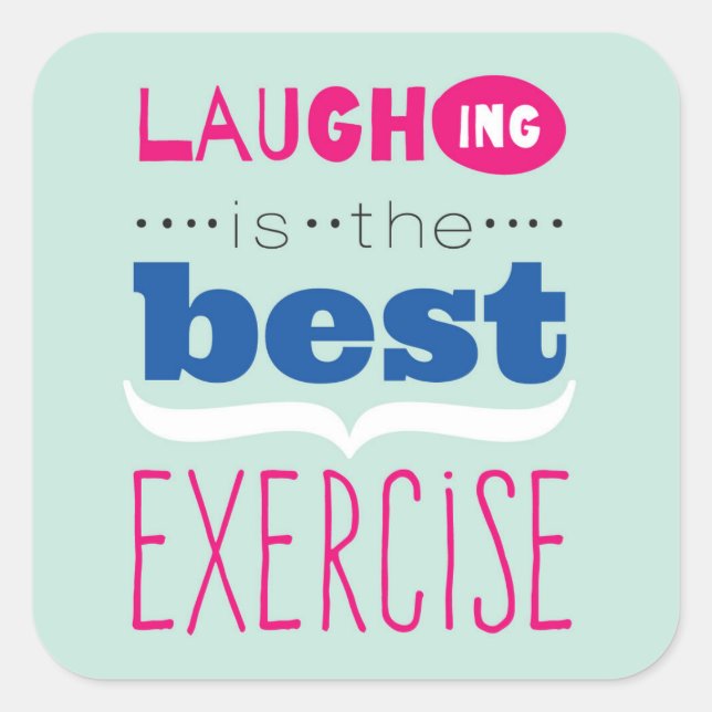 Enjoy Life Square Sticker (Front)