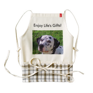 Enjoy Life's gifts Zazzle HEART Apron