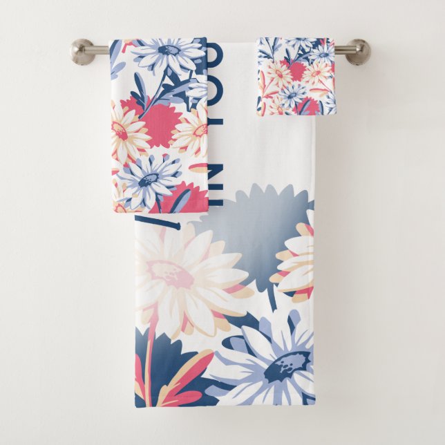 Enjoy little things quotes bath towel set (Insitu)