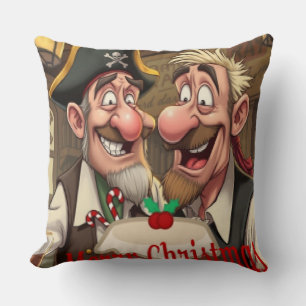 Enjoy merry christmas throw pillow