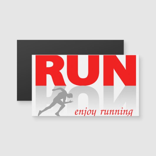 Enjoy running (Front/Back)