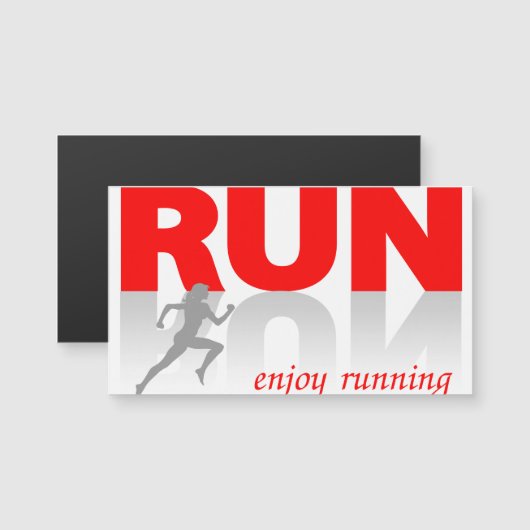 Enjoy running (Front/Back)