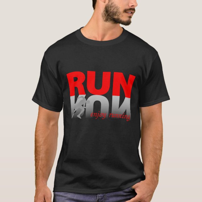 Enjoy running T-Shirt (Front)