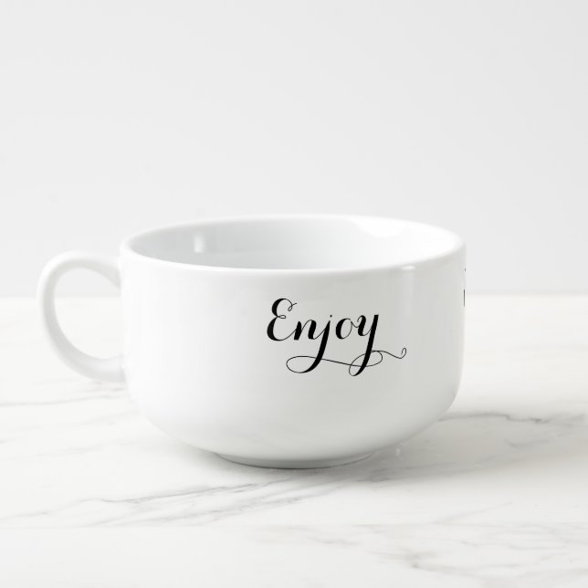 Enjoy Soup Mug (Right)