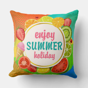 Enjoy Summer Holiday Pillow