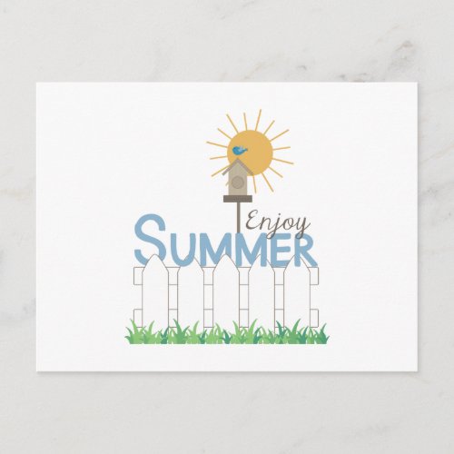 Enjoy Summer Postcard