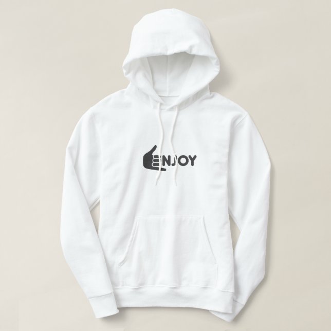 Enjoy T-Shirt Hoodie (Design Front)
