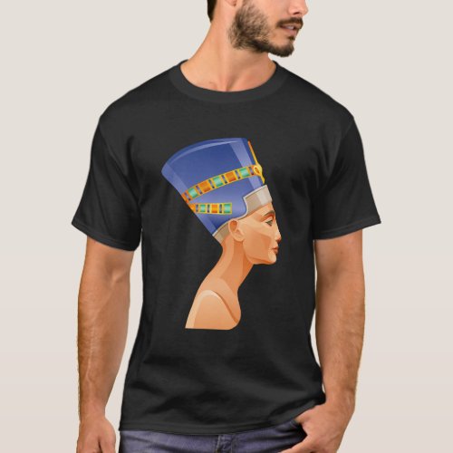 Enjoy The Beautiful Ancient Egyptian Nefertiti Or  T_Shirt