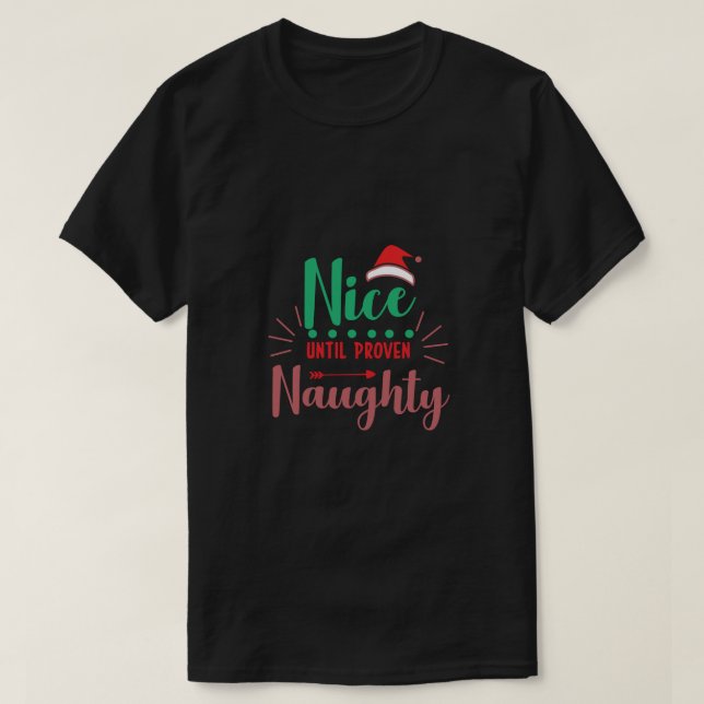 enjoy the chritmas a cool colorful design T-Shirt (Design Front)