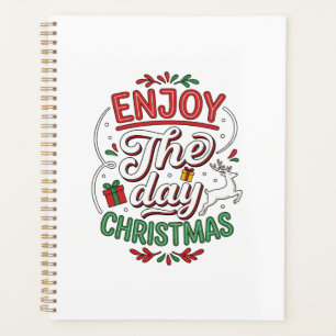 Enjoy The Day Christmas Reindeer Gift Planner