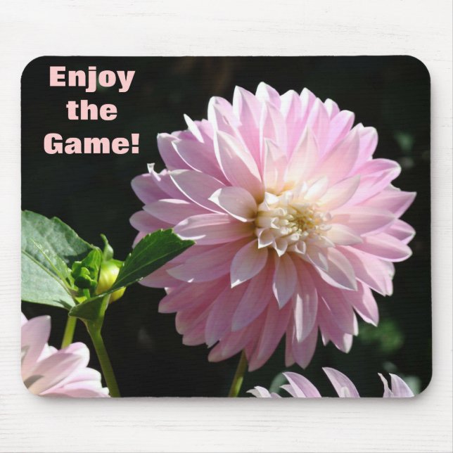 Enjoy the Game! mousepad Work Boss Flowers (Front)