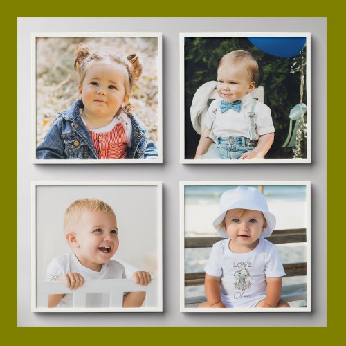 Enjoy the Grandchildren Easily Changeable 8x8   Peel And Stick Photo Tile